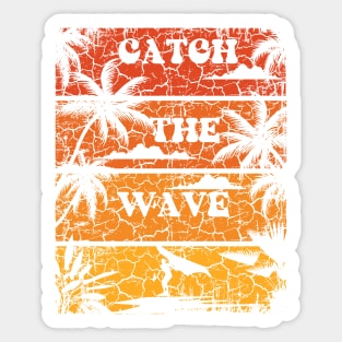 WING FOILING SURFING Catch the wave Sticker